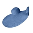 thumbnail image 1 of Gsakboxl Bucket Hat Women Oversized Wide Brim Straw Weave Sun Hat, Full-Face Coverage UV Protection Beach Hat for Seaside Vacation, 1 of 3
