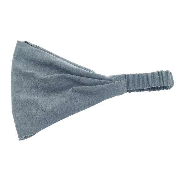 Gsakboxl Headbands For Women Unisex Solid Elastic Bandana Style Sports Head Wrap Sweat Resistant Hairband For Running Yoga Fitness