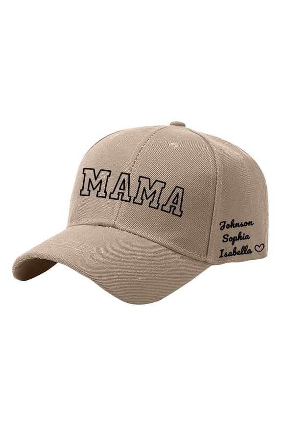Masters Hat Personalized DIY Custom Name Baseball Cap, Customized Mother's Day Birthday Gift Sun Hat for Women