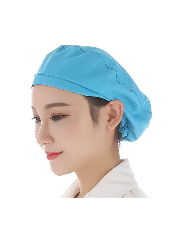Masters Hat Unisex Adjustable Breathable Beanie Work Cap, Kitchen Cooking Chef Hat for Men Women Adult Staff Wear