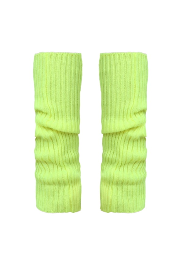No Show Socks 1 Pair Unisex Solid Elastic Calf Leg Warmers Universal Adult Sports Fashion Leg Sleeves Mint Green