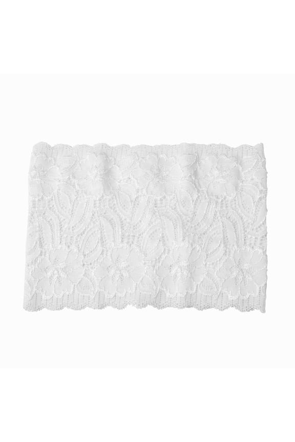 No Show Socks Women Lace Garter Belt Sock Cover With Anti-Slip Thigh Pocket For Mobile Phone Hollow Sheer Leg Sleeves White1