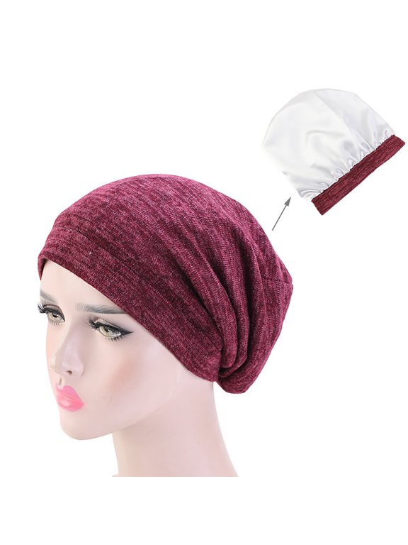 Slouch Beanie Heathered Fabric Soft Stretchy Material Relaxed Ruched Design Lightweight Texture Breathable Weave Unisex Head Wrap For Daily Wear Travel Workout Photoshoot