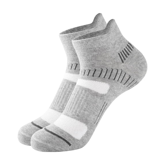 Gsakboxl Socks for Men Unisex Printed Low Cut Athletic Socks Terry Cushioned Sole Sweat Wicking Ankle Socks for Basketball Marathon Running Badminton Fitness