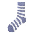 thumbnail image 1 of Gsakboxl Socks for Women Women Colorful Striped Coral Fleece Thermal Socks Thick Fleece Lined Warm Winter Casual Medium Tube Hosiery A, 1 of 2