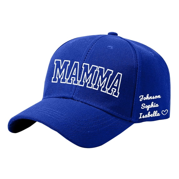Gsakboxl Sun Hat Custom Name Printed Personalized Baseball Cap, DIY Mother's Day Birthday Gift Hat for Ladies Women