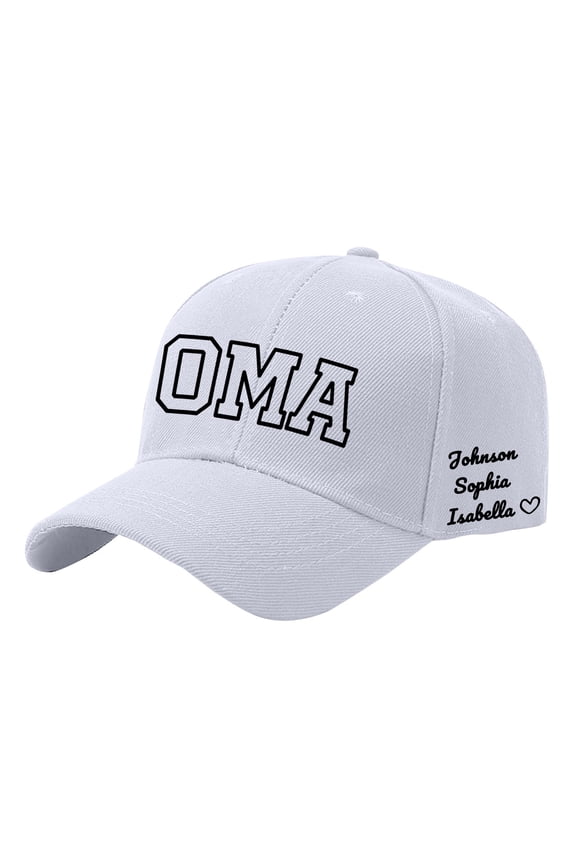 Sun Hat DIY Custom Name Text Printed Baseball Cap, Personalized Birthday Mother's Day Gift Hat for Ladies
