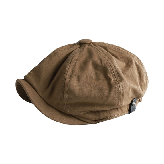 Gsakboxl Sun Hats for Women Men's Retro British Cabbie Hat Soft Blended Fabric Newsboy Beret Peaked Cap Warm Cozy Octagonal Hat for Spring Autumn Daily Wear & Street Style