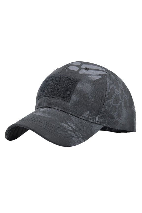Sun Hats For Women Unisex Camo Star Embroidered Cotton Trucker Baseball Cap Breathable Mesh Back Adjustable Hip Hop Anti UV Sun Visor Hat For Men Women Dark Gray