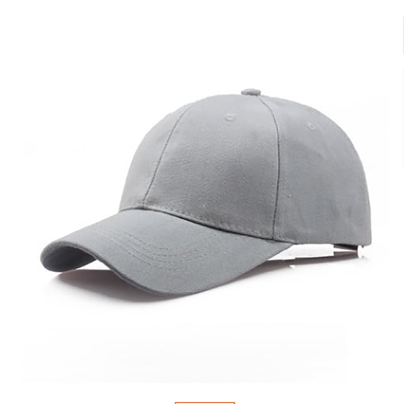 Gsakboxl Sun Hats for Women Men Pure Cotton Blank Solid Baseball Cap, Lightweight Adjustable Outdoor UV Protection Sun Hat