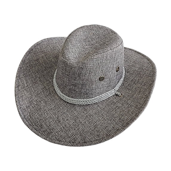 Gsakboxl Sun Hats for Women Men Summer Straw Panama Jazz Hat, British Style UV Protection Beach & Travel Sun Hat
