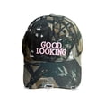 thumbnail image 1 of Gsakboxl Trucker Hat Women American Camouflage Baseball Cap, Big Head Circumference Retro Cowboy Style Sun Hat for Ladies, 1 of 3