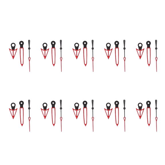 Gseagtia 10pcs Set Watch Pointer Watch Hands Hour Minute Second Luminous Watch Movement Modification Parts for NH35 NH36