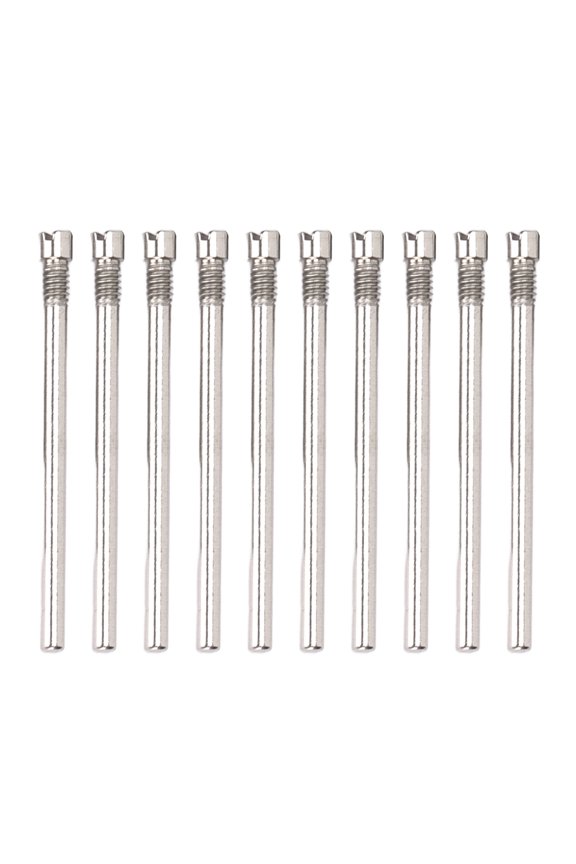 10pcs Watch Strap Screw Tube Steel Precise Professional Lightweight Wear Resistant Watch Band Screw Link Pin