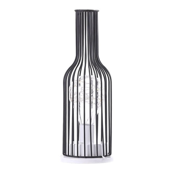 Gseagtia Cage Bulb Lantern Decorative Lamp，Lamp for Bedroom Kitchen Wedding