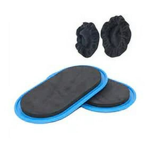 Gseagtia Exercise Sliders Discs, Sport Core Sliders Training on Carpet and Hardwood Floors Full Body Workout Fitness Equipment-Blue