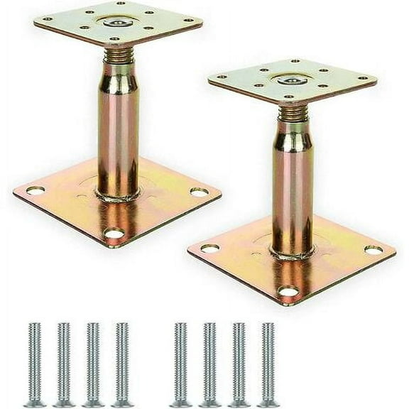 Gseagtia Galvanized adjustable elevated column support base support frame for roof type
