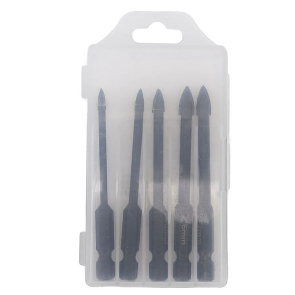 Gseagtia Home Improvement Tile Drill Bit Electric Spray Paint Crossing Angle Wearproof Cement Drill Bit Set