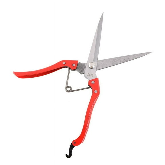 Gseagtia Manual Sheep Shearing Stainless Steel Hand Shear Scissors Multifunctional Sheep Shear Wool Shear Trimming Scissor with Spring