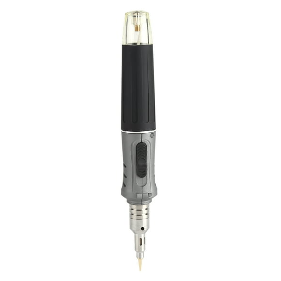 Gseagtia Portable Auto Ignition Butane Gas Blow Torch Pen Kit Welding Soldering Iron Set (Gray Handle)