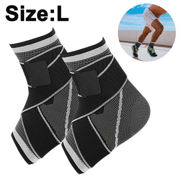 Gseagtia Sports Ankle Support, Adjustable Ankle Brace for Women and Men, Stabilize Ligaments, Eases Swelling and Sprained Ankle, Breathable Compression,