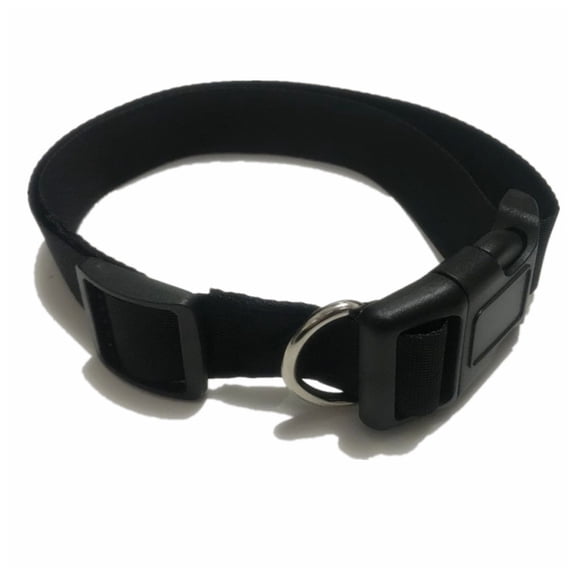 Gseagtia Waterproof dog collar, deodorant dog gear, coated nylon ribbon with reflective stripes