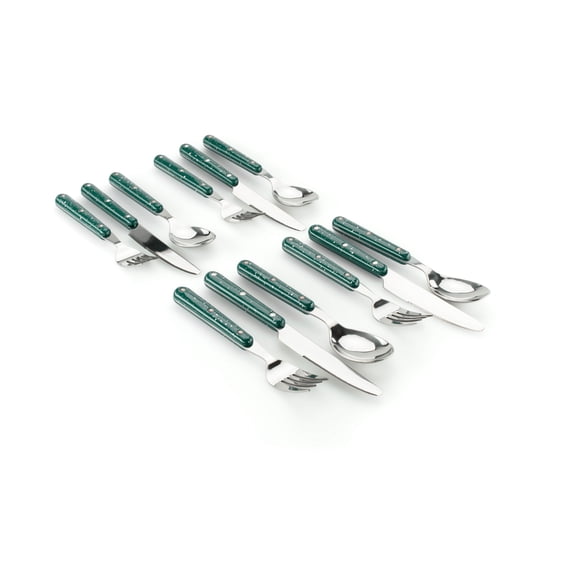 Gsi Outdoors 25216 Pioneer Cutlery Set Green
