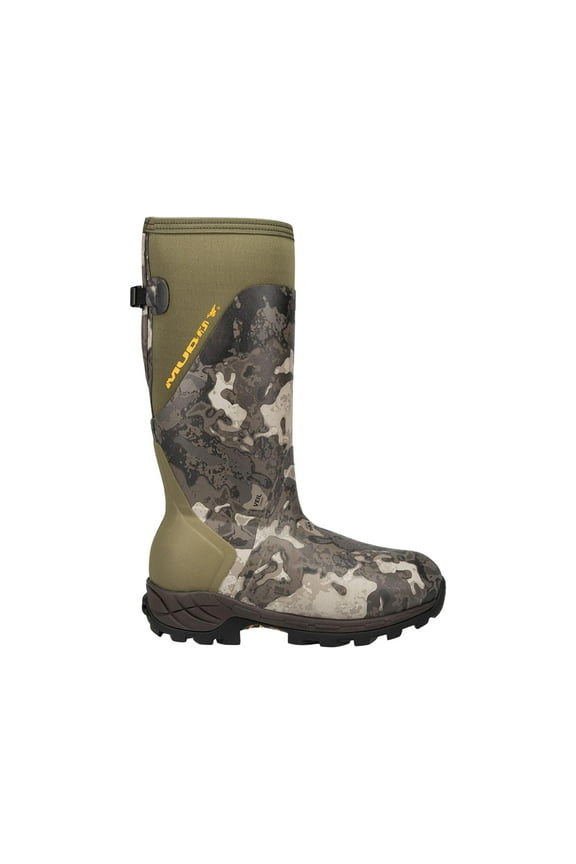 Outdoors Men's DV8 17" 1000 Gram Insulated Rubber Boots Veil Canyon Gray 10 D