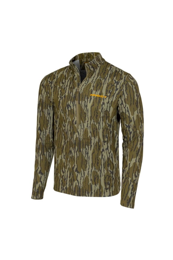 Gsm Jackets Coats amp; Parkas Gsm Muddy TR Lightweight Quarter Zip Long Sleeve Shirt Mossy Oak Bottomland S Buy At Cross Toss Trading