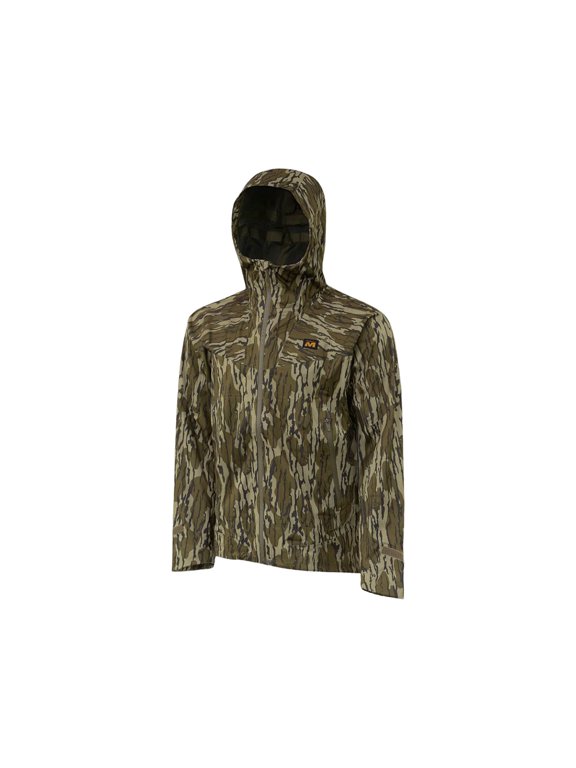 Outdoors Men's DV8 Cyclone Rain Jacket Mossy Oak Bottomland Large