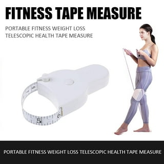 2 Types Waist Measuring Tape, 60inch (150cm) Double/Single Sided Retractable Soft Body Measuring Tape for Head Hips Legs Accurate Measuring(Double