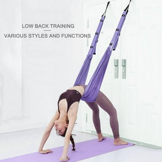 Aerial Yoga Rope Stretch The Leg Splits Practice Elastic Stretch Bar and  Bends Down To Stretch Rope for Ladies Yoga Belt Fitness Rope 
