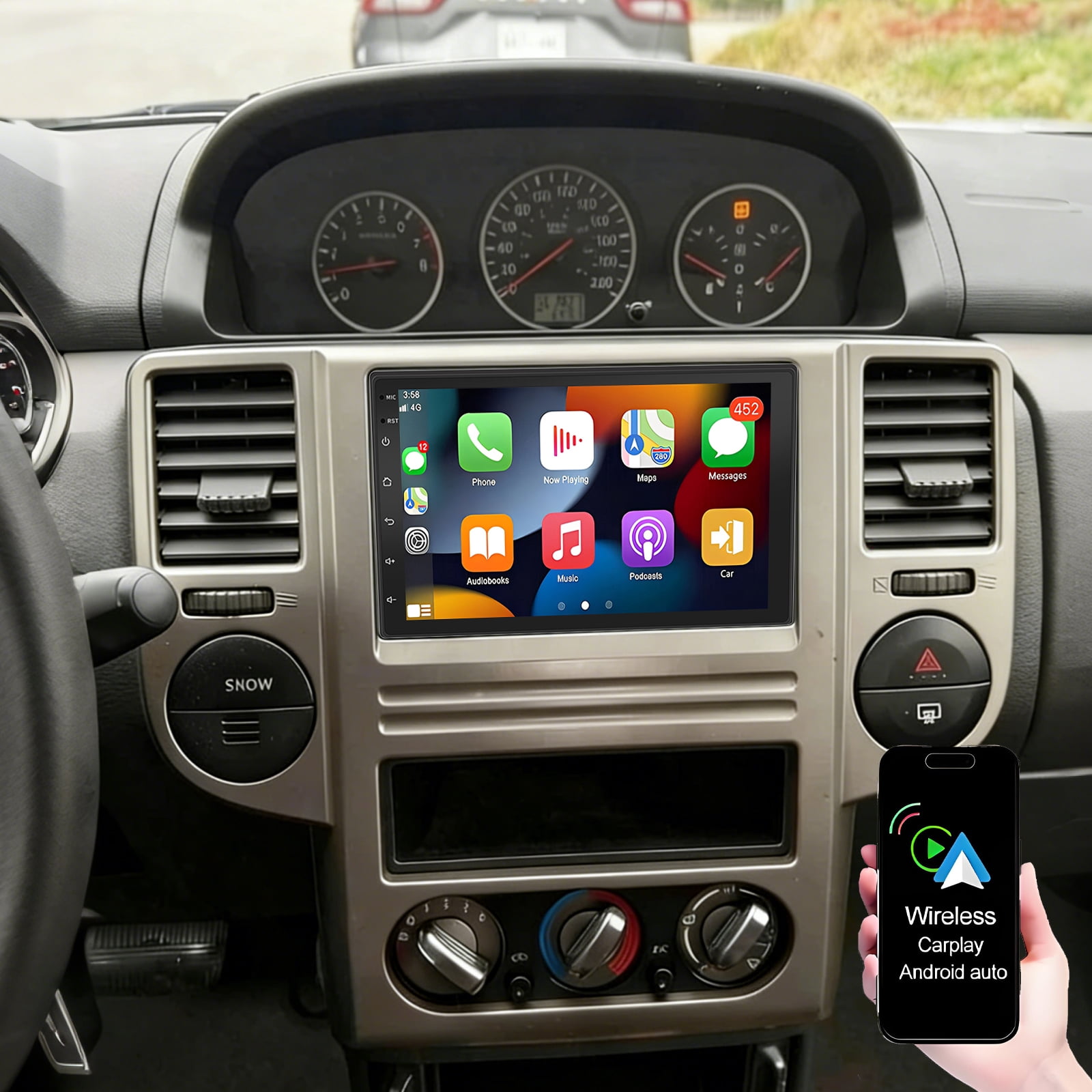Gsuatey 2+32G Android Car Stereo for Nissan Patrol 2004-2010 with ...
