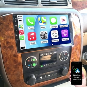 Dexico 2+32G Car Stereo Radio for GMC Yukon 2007-2014, 10.1" IPS Touchscreen Car Radio with DSP/EQ Wireless Carplay Android Auto GPS Wifi Bluetooth FM/RDS SWC Backup Cam