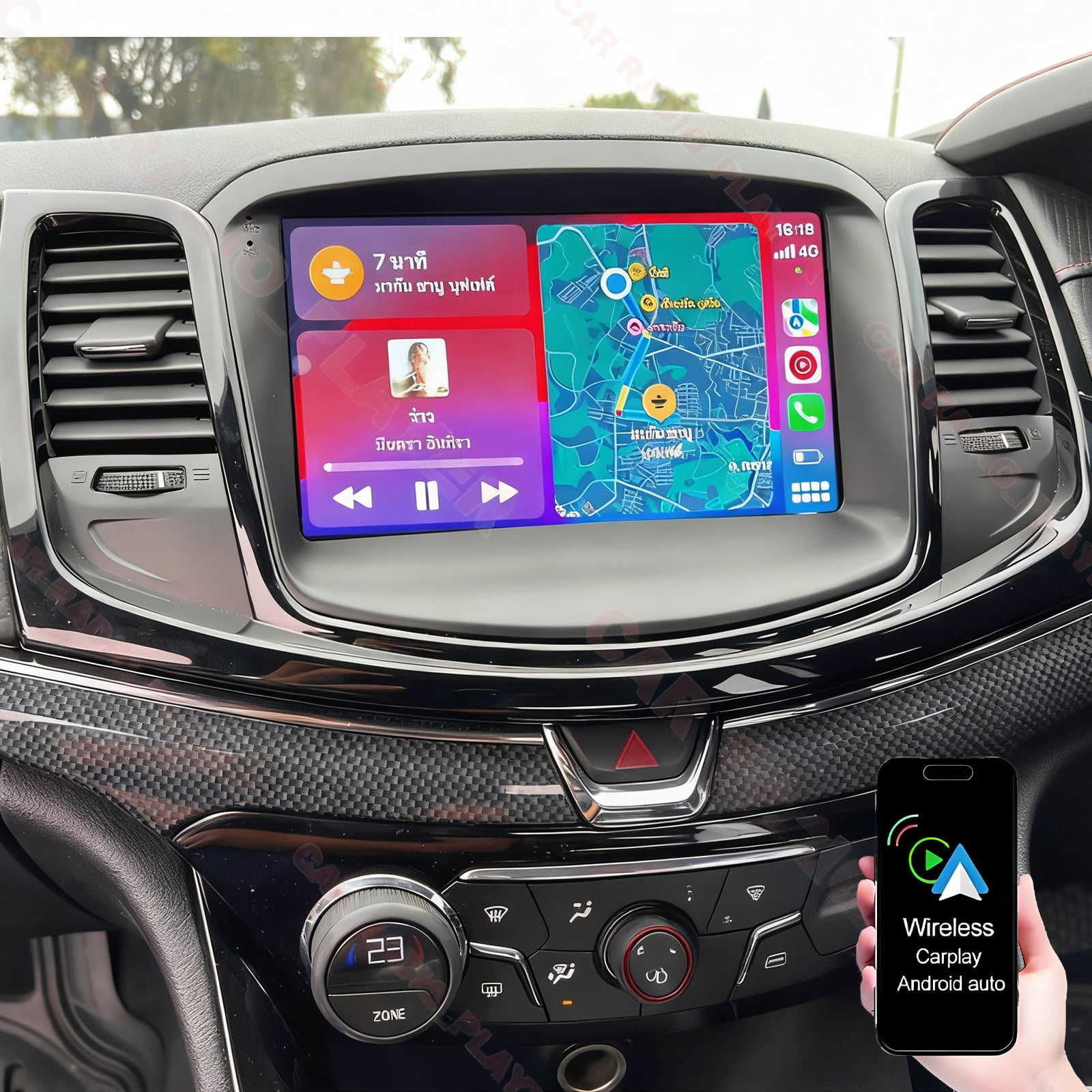 Caprice 2008 Android Gsuatey 2+64G Car Stereo Radio for Chevrolet Caprice PPV20 / Holden ...