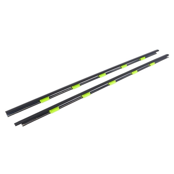 Gsuatey 2Pcs Door Window Molding Trim Car Outside Door Window Seal Belt Weatherstrip Compatible for Honda Civic EK2 EK3 EK4 EK9 1996-2000 Replaces 72410S03003 72450S03003