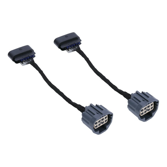 Gsuatey 2Pcs HID to Halogen Headlight Adapter Wire Harness Fit for GMC Acadia 2007-2012, Headlamp Wiring Connector Adapter Converter Replaces 22938889 22938888