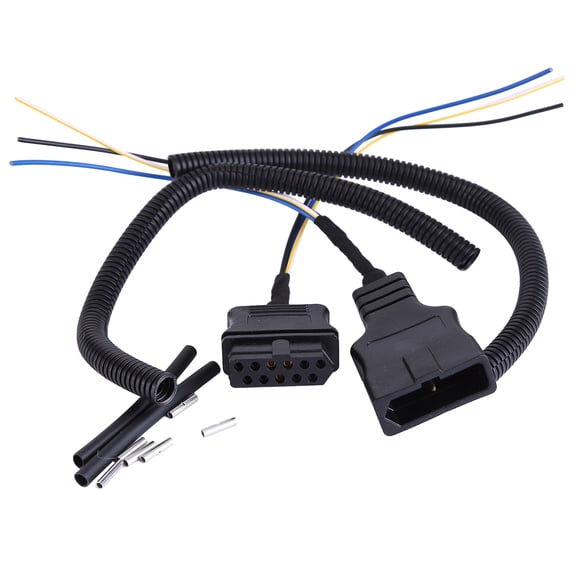 Gsuatey 3 Pin Repair End Set Plow and Truck Side Wiring Harness 3 Plug for Western Fisher Plow