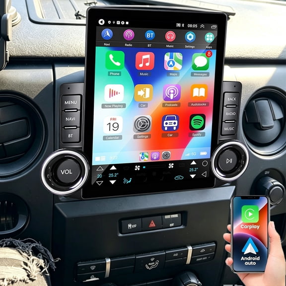 Gsuatey 4+64GB Car Radio Stereo for Ford F-150 F-250 F-350 F-250 Super Duty F-350 Super Duty 2004-2019 with Wireless Carplay Android Auto, 9.7" Car Player Support Bluetooth GPS FM/RDS Backup Camera