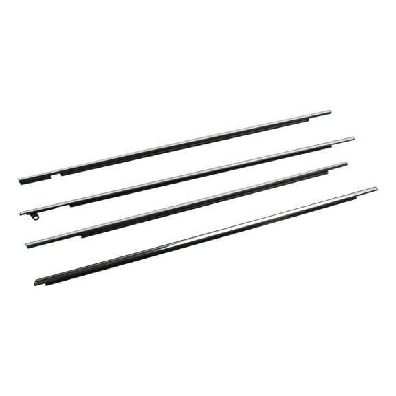 Gsuatey 4PCS Car Window Seal Weatherstrip, Window Moulding Trim Seal Belt Weather Strip for Toyota Venza 2009-2016, Replaces# 75711-0T010, 75712-0T010, 75721-0T010, 75722-0T010