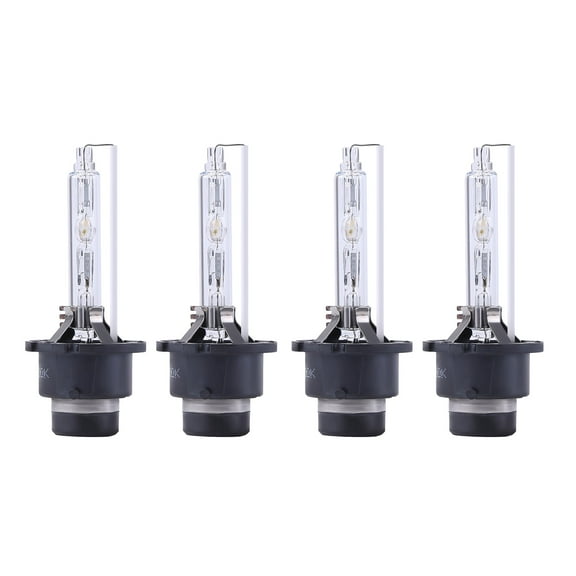 Gsuatey 4Pcs HID Xenon Bulbs 6000K 35W HID Headlight Bulb D2S D2R D2C Xenon Light Lamp Super Bright IP68 Waterproof