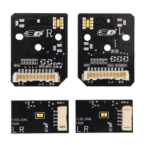 Gsuatey 4Pcs Yellow DRL LED Boards for BMW M3 M4 2021-2024 Headlight Angel Eyes Replaces 63119851047 63119851048 63119851051 63119851052