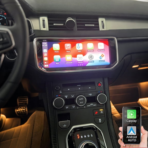 Gsuatey 8Core Car Radio Stereo for Land Rover Range Rover Evoque 2012-2016 with Wireless Carplay Android Auto 10.25 Inch IPS Touch Screen Bluetooth WiFi DSP GPS Navi FM/RDS Backup Camera SWC