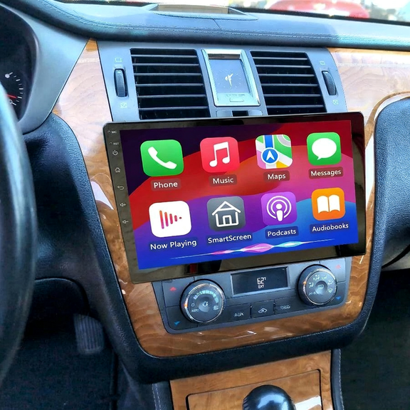 Gsuatey Car Radio for Cadillac DTS 2006-2011 with Wireless Carplay Android Auto, Android 15 Car Stereo 10.1'' Touchscreen GPS WiFi Mirror Link Bluetooth FM/RDS EQ SWC + Backup Camera