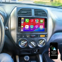 Gsuatey Car Radio for Toyota RAV4 2001-2008, 7 Inch QLED Touch Screen Car Stereo with Wireless Carplay Android Auto,WiFi,GPS Navigation,Bluetooth,FM Backup Camera