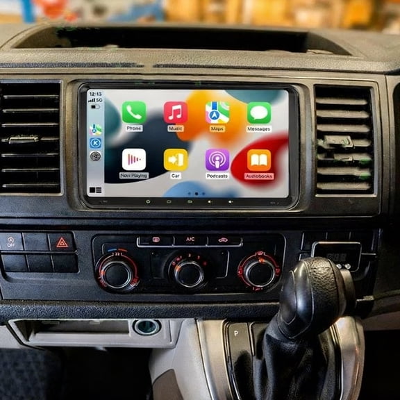 Gsuatey Car Radio for VW Transporter T6 2016-2019, Wireless CarPlay Android Auto 7 Inch IPS Touch Screen Stereo Android 13 GPS Head Unit WiFi Bluetooth FM AM SWC DSP Audio with HD Rear Camera