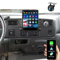 Gsuatey Car Radio for Ford F-250 F-350 1999-2004 with CarPlay/Android Auto, 9.7 inch Android Touch Screen Stereo DSP Audio/1080P/SWC/Bluetooth/WiFi