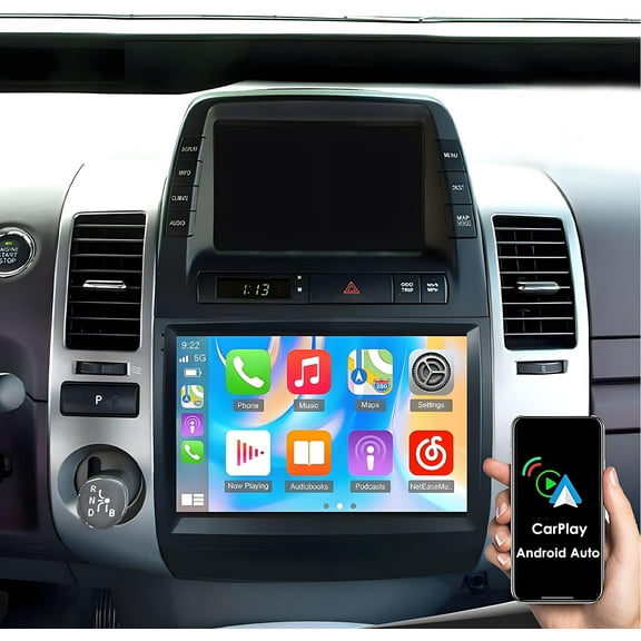 Gsuatey Car Radio for Toyota Prius 2003-2009 with Wireless Carplay Android Auto,9 Inch IPS Touch Screen Car Stereo