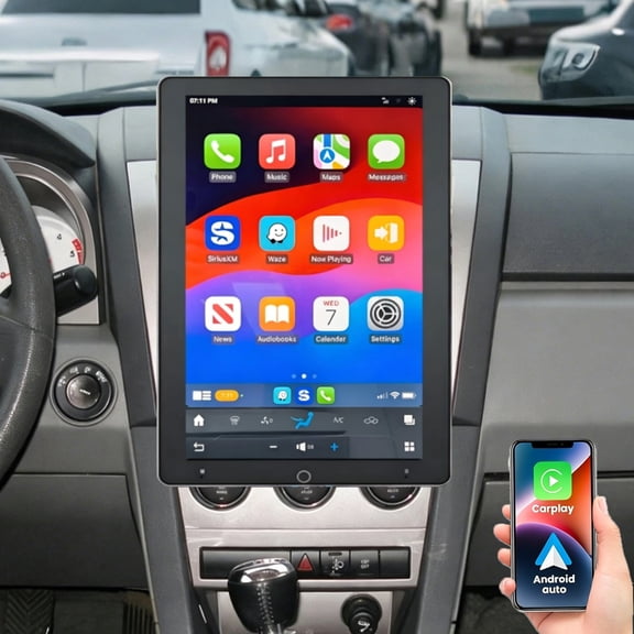 Gsuatey Car Stereo for Dodge Avenger 2008-2014, 10 Inch HD Touch Screen Double Din Car Radio Head Unit with Wireless CarPlay and Android Auto Bluetooth GPS WiFi FM Bluetooth SWC Backup Camera