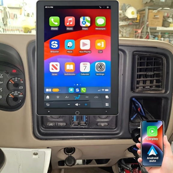 Gsuatey Car Stereo Radio for Chevrolet Avalanche 1500 2003-2006, 10" Touchscreen Android 13 Car Radio with Wireless CarPlay Android Auto GPS Navi SWC DSP FM WiFi Bluetooth Backup Camera